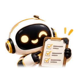 Genie with a checklist